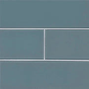 Harbor Gray 4x12 Glass Tile