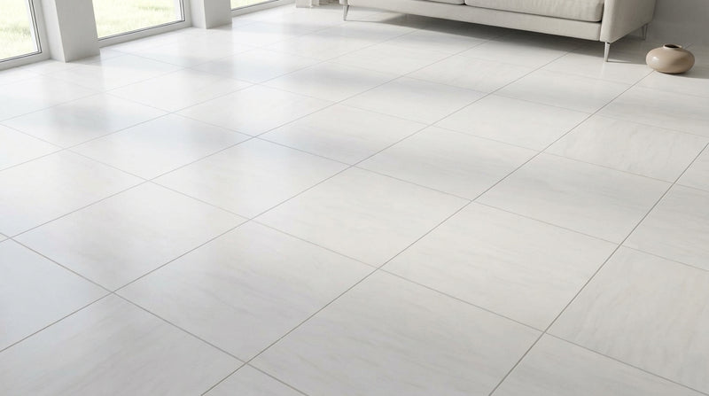 Bianco Dolomiti (White Dolomite) 24x24 Honed Tile