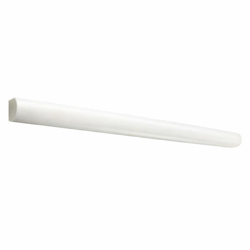 Afyon White Marble 3/4x12 Polished Tile Bullnose Liner