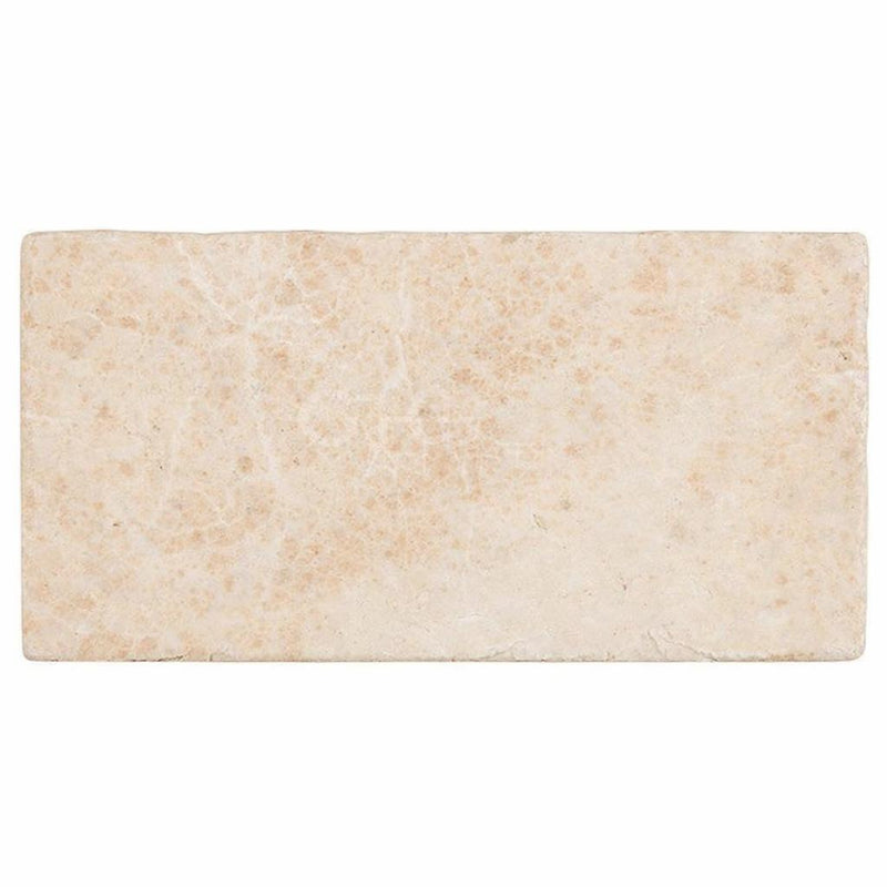 Cappuccino Marble 3x6 Tumbled Tile