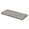 Silver (Pewter Blend) Travertine 12x24 Tumbled Travertine