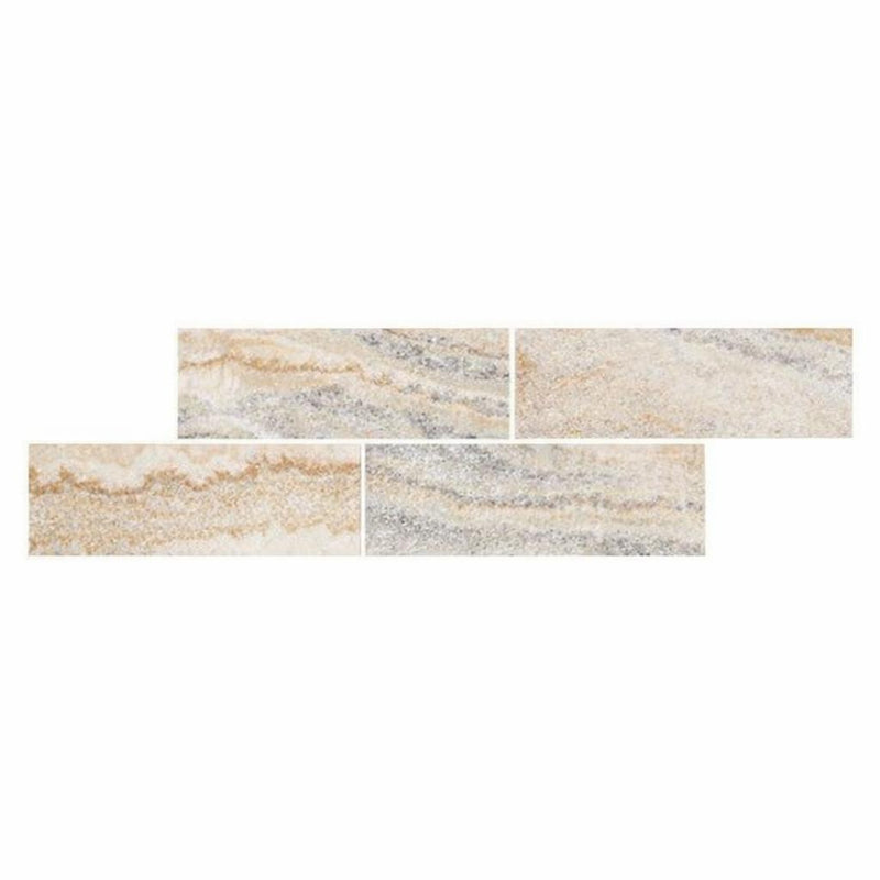 Latravonya Travertine 4x12 Filled & Honed Travertine Tile