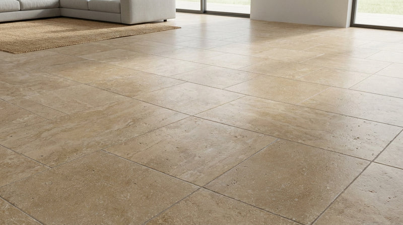 Noce (Antalya) Travertine 18x18 Tumbled Travertine Tile