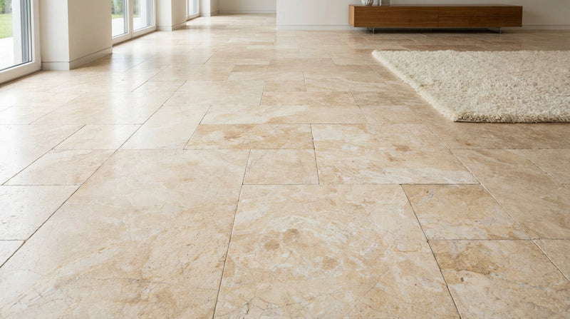 Diano Royal (Queen Beige) Diano Royal Marble Tumbled Tile