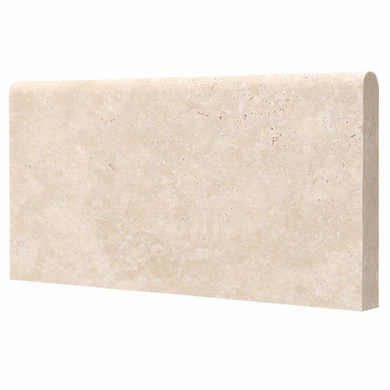 Ivory / Light Travertine 12x24 Cream Tumbled