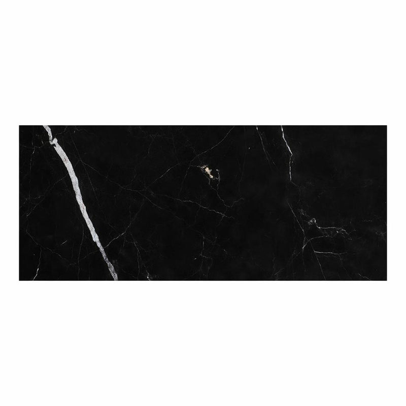 Nero Marquina (Black) Nero Marquina Marble 6x12 Polished / Honed Tile