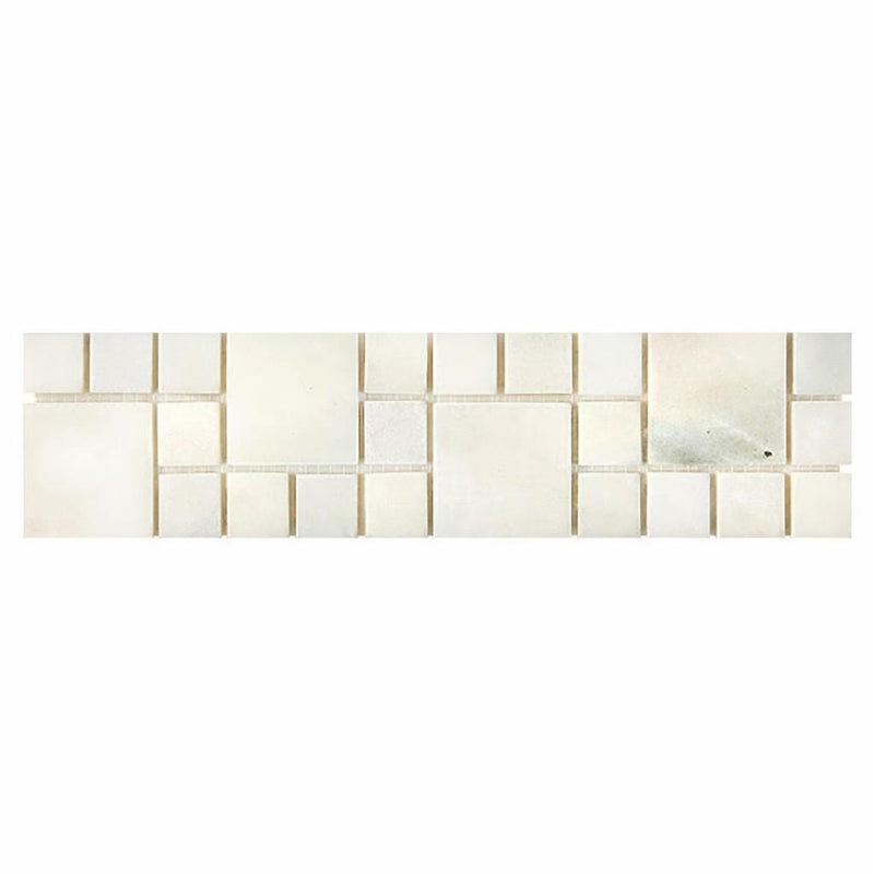 Calacatta Oliva Marble 3x12 Polished / Honed Tile Rimini Border