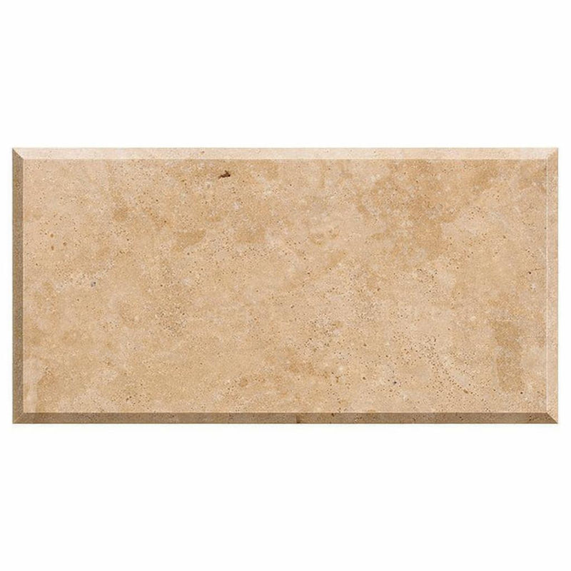Walnut Travertine 3x6 Honed Travertine Tile