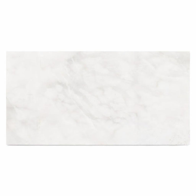 Bianco Congelato Marble 12x24 Leathered Dolomite Tile