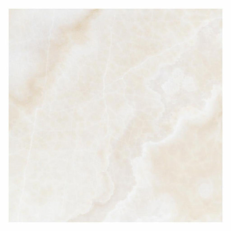 White (Bianco / Vanilla) Onyx 12x12 Polished Tile