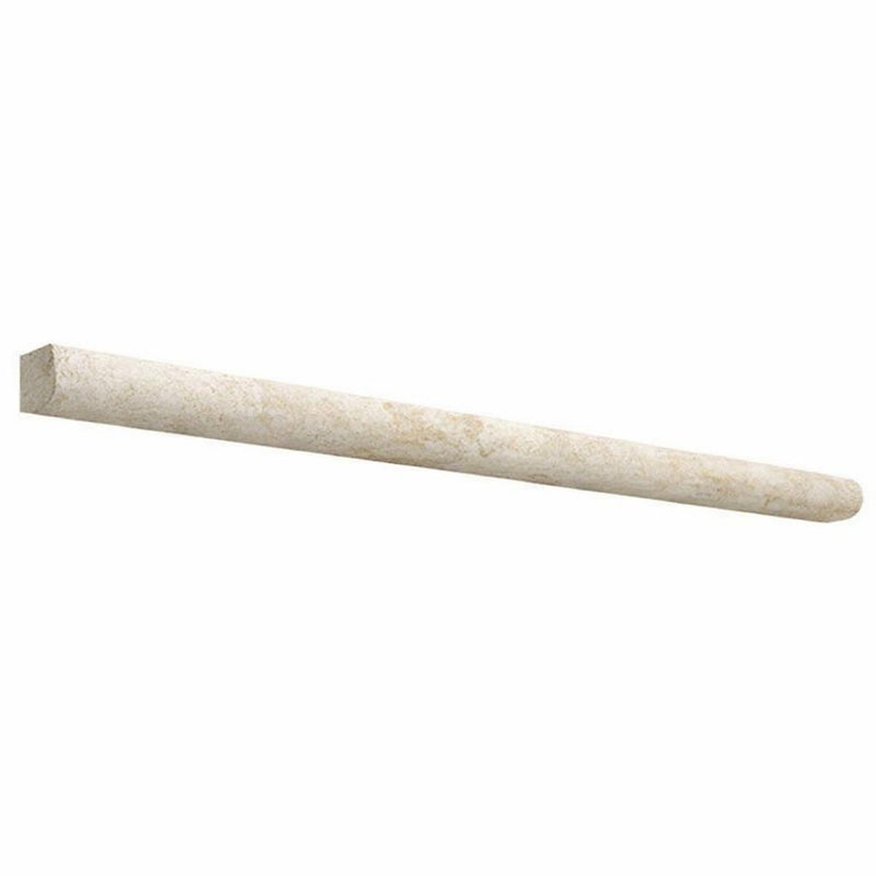 Diano Royal (Queen Beige) Diano Royal Marble 1/2x12 Polished / Honed Tile Pencil Liner