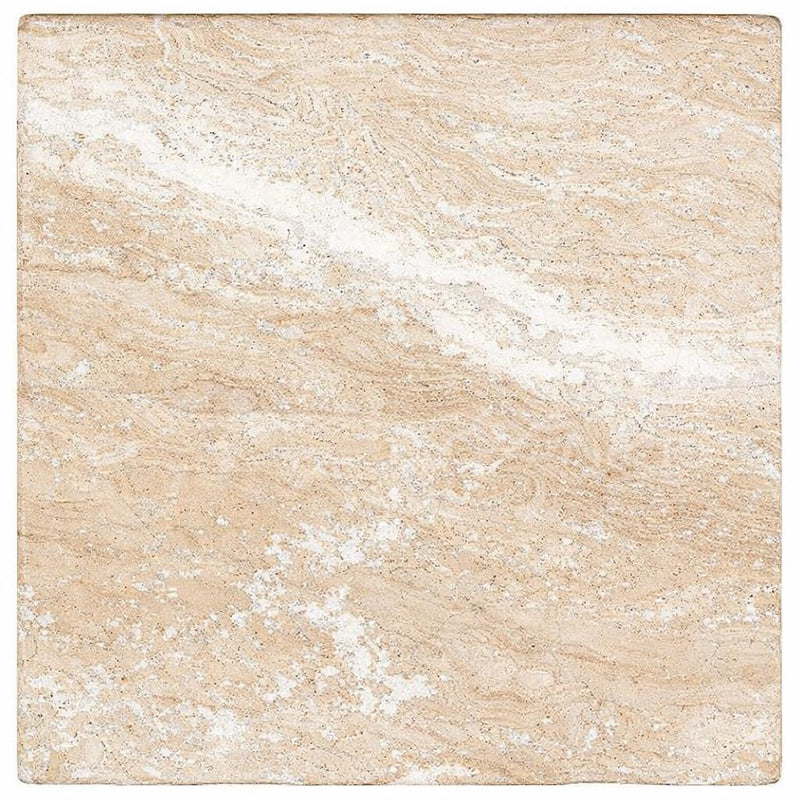Diano Royal (Queen Beige) Diano Royal Marble 6x6 Tumbled Tile