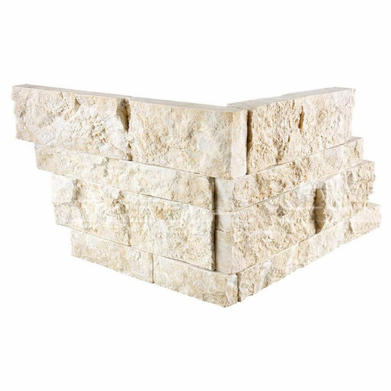 Diano Royal (Queen Beige) Marble Split-faced Ledger Panel