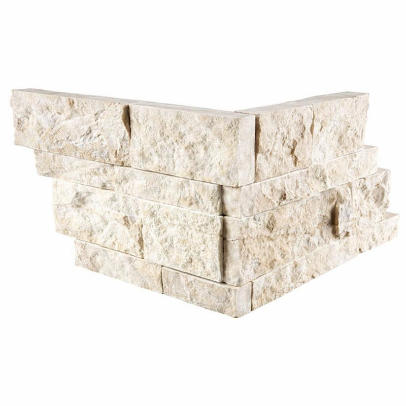 Diano Royal (Queen Beige) Marble Split-faced Ledger Panel
