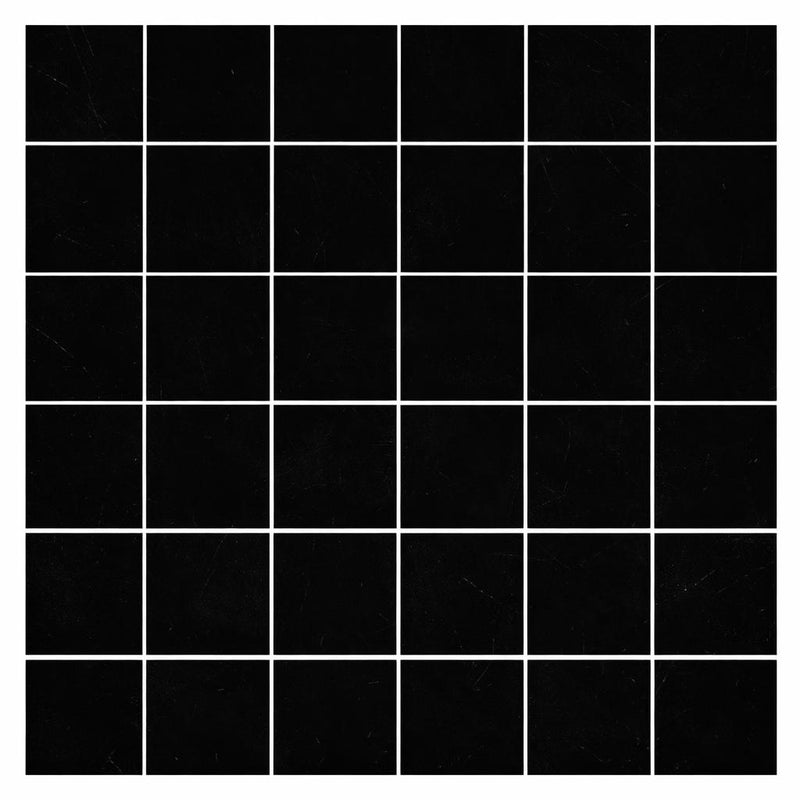 Absolute Black Granite 2x2 Polished Mosaic