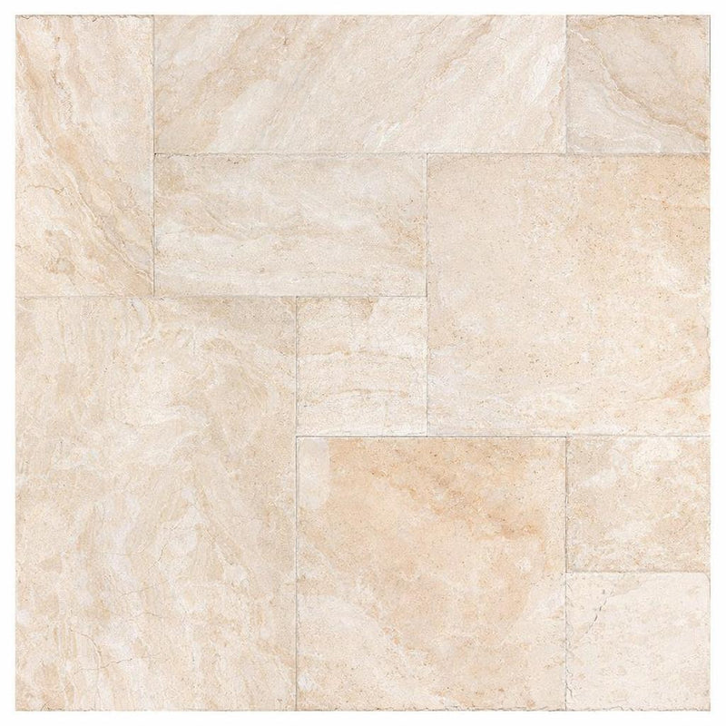 Diano Royal (Queen Beige) Diano Royal Marble Brushed & Chiseled Tile