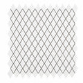 Thassos White (Greek) Marble 1x2 Honed Diamond / Rhomboid Mosaic