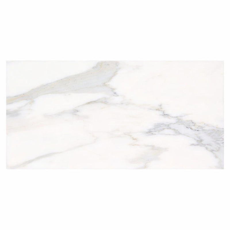 Calacatta Gold (Italian) Calacatta Gold Marble 18x36 Polished / Honed Tile