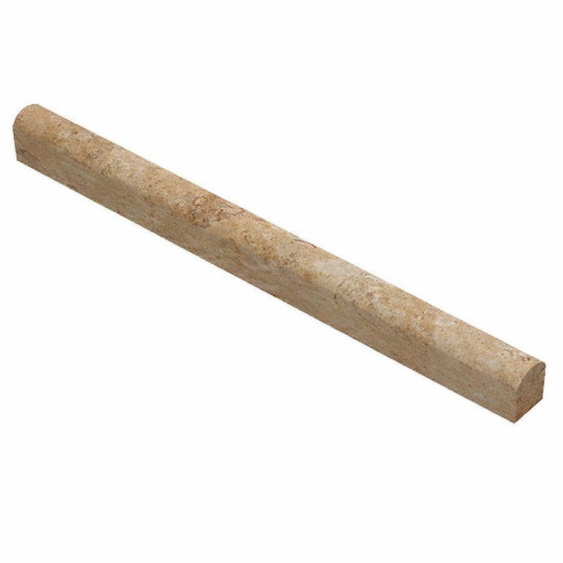 Walnut Travertine 1x12 Honed Travertine Tile Dome (Cane) Liner