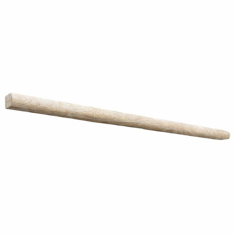 Durango / Paredon (Mexican) - Cross Cut Durango Travertine 1/2x12 Honed Travertine Tile Pencil Liner