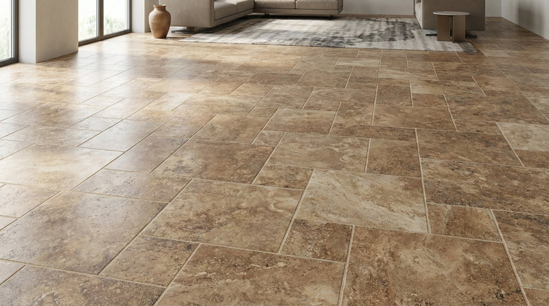 Noce (Antalya) Travertine 24x24 Filled & Honed Travertine Tile