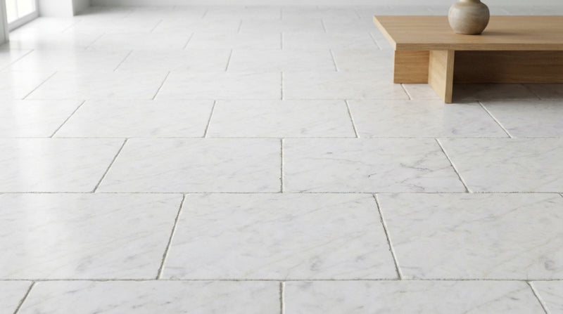 Carrara White (Italian) Carrara White Marble 24x24 Polished / Honed Tile