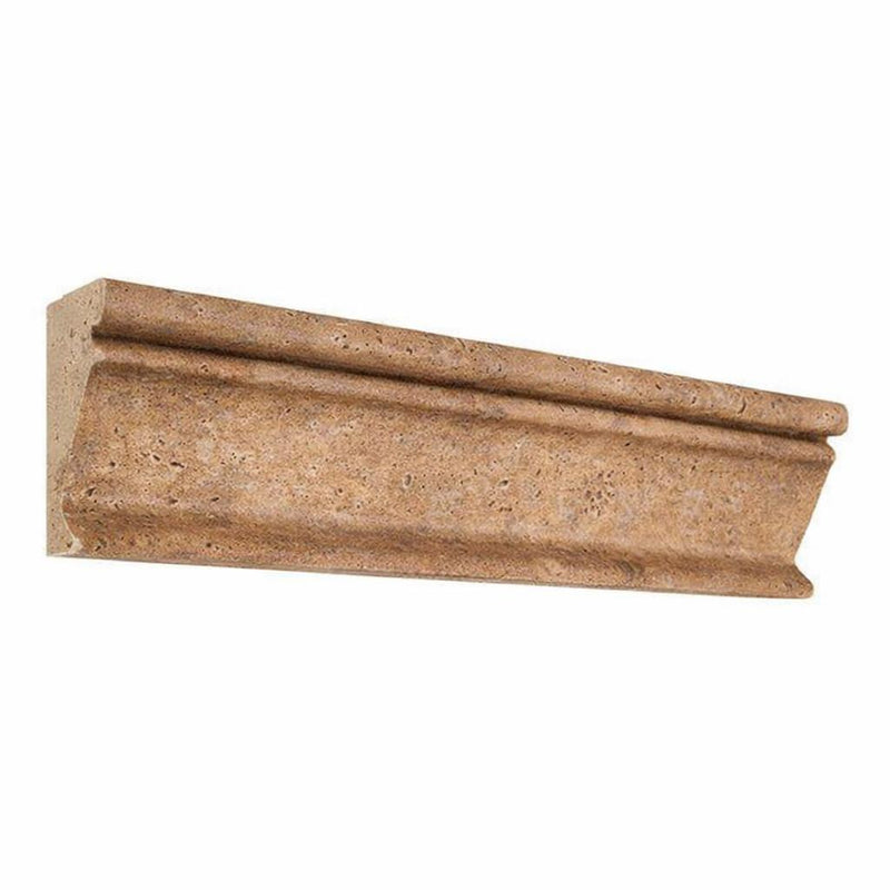 Noce (Antalya) Travertine 2-1/2x12 Honed Travertine Tile Crown Molding