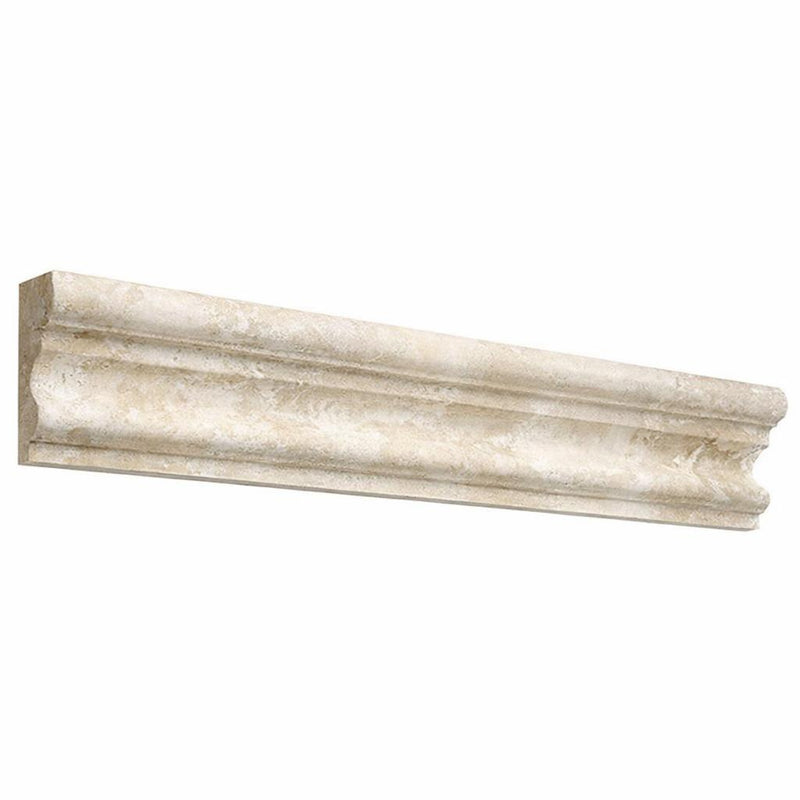 Diano Royal (Queen Beige) Diano Royal Marble 2x12 Polished / Honed Tile Milano Molding