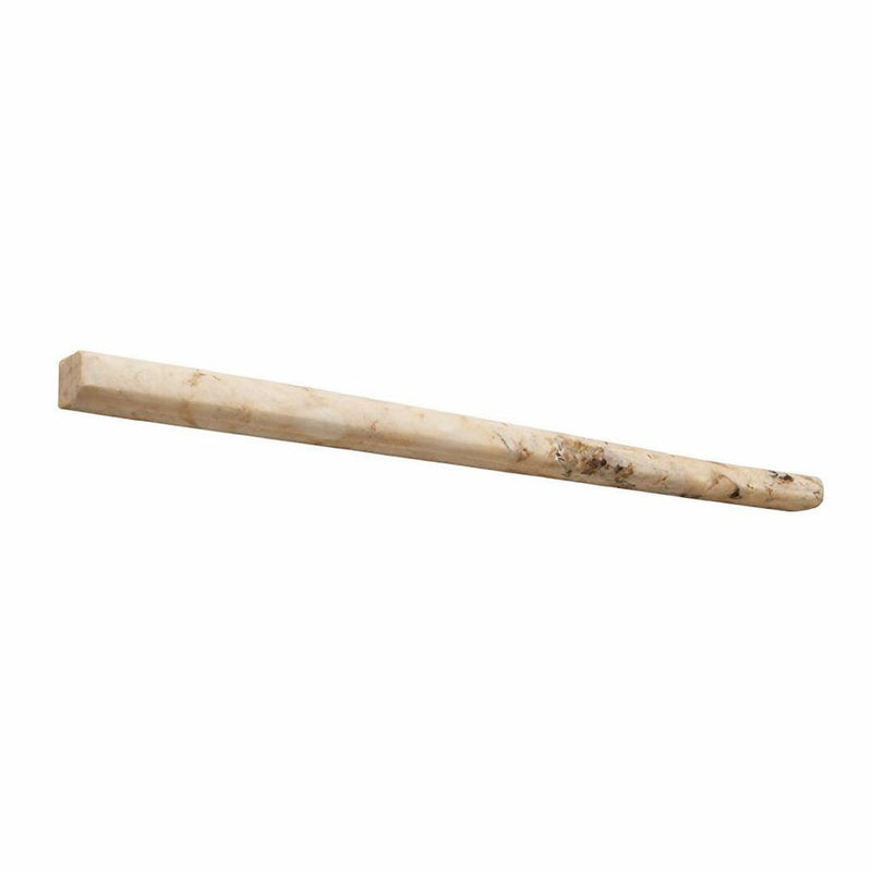 Philadelphia Travertine 1/2x12 Honed Travertine Tile Pencil Liner