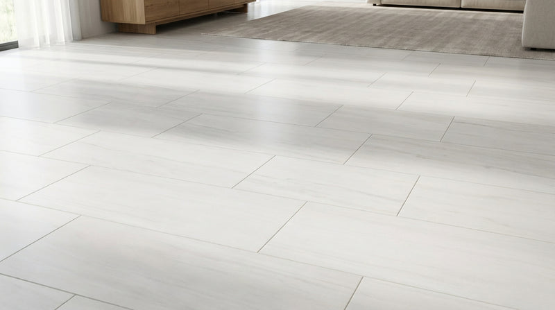 Bianco Dolomiti (White Dolomite) 12x24 Honed Tile