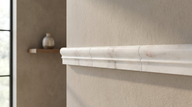 Calacatta Oliva Marble 2x12 Polished / Honed Tile Milano Molding