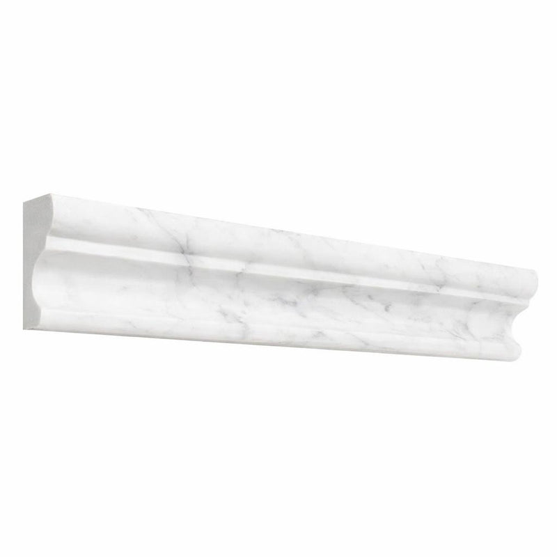 Calacatta Gold (Italian) Calacatta Gold Marble 2x12 Polished / Honed Tile Crown (Mercer) Molding Crown Molding