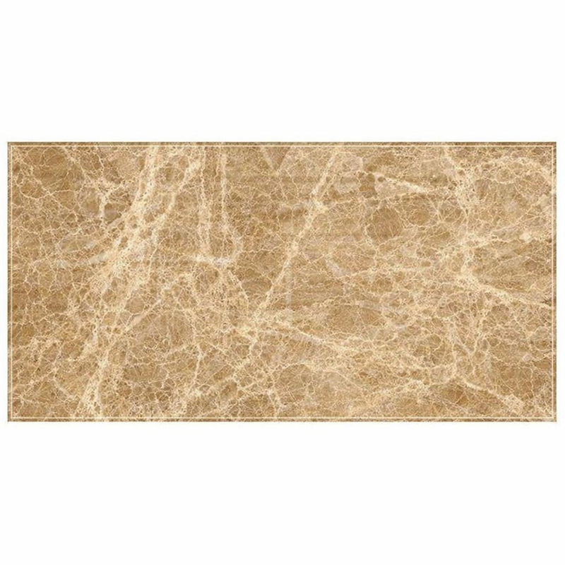 Emperador Light Marble 12x24 Polished Tile