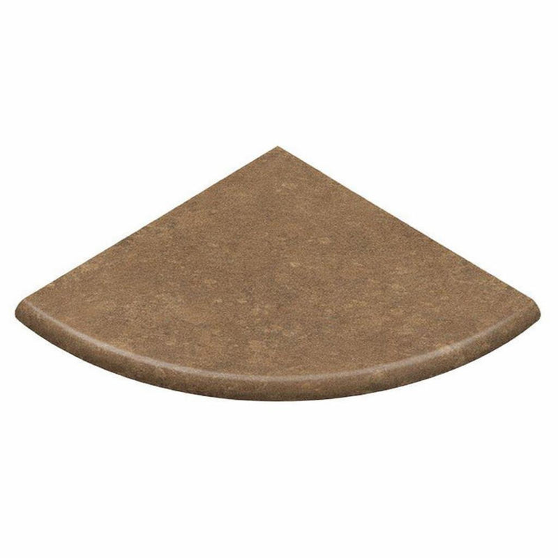 Noce Travertine Shower Corner Shelves - 9x9 Filled & Honed (Both Sides) Shelf Shower Corner Shelf