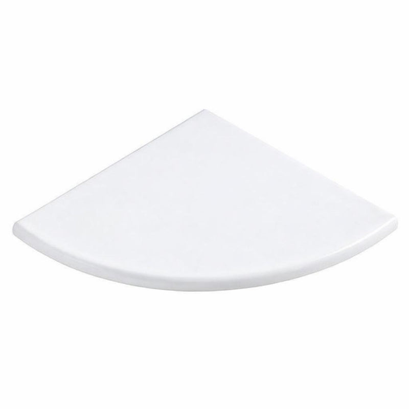 Thassos White Marble Shower Corner Shelves - 9x9 Honed (Both Sides) Shelf Shower Corner Shelf