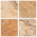 Scabos Travertine 6x6 Tumbled Travertine Tile