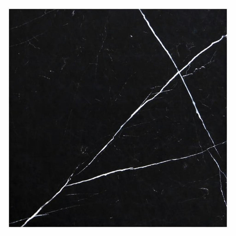 Nero Marquina (Black) Nero Marquina Marble 12x12 Polished / Honed Tile