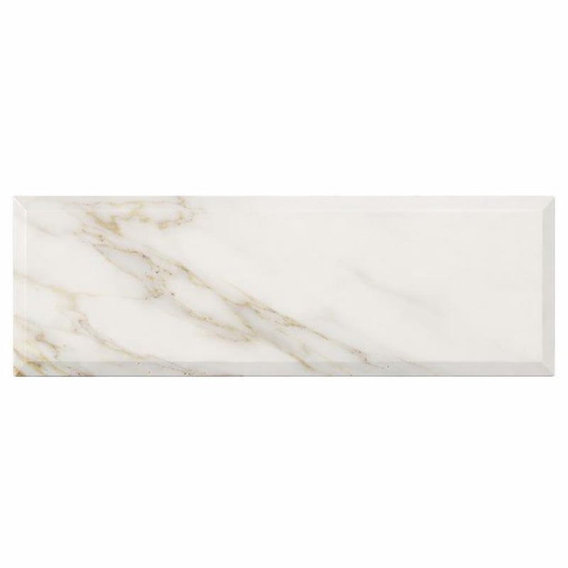 Calacatta Gold (Italian) Calacatta Gold Marble 4x12 Polished / Honed Tile
