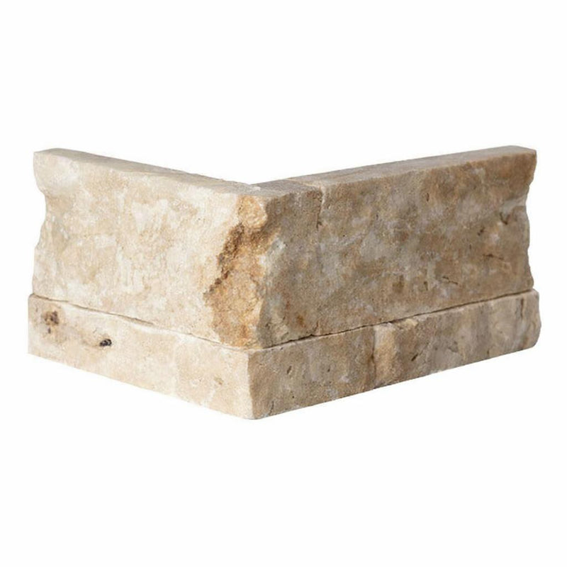 Latravonya Travertine Split-faced Travertine Ledger Panel