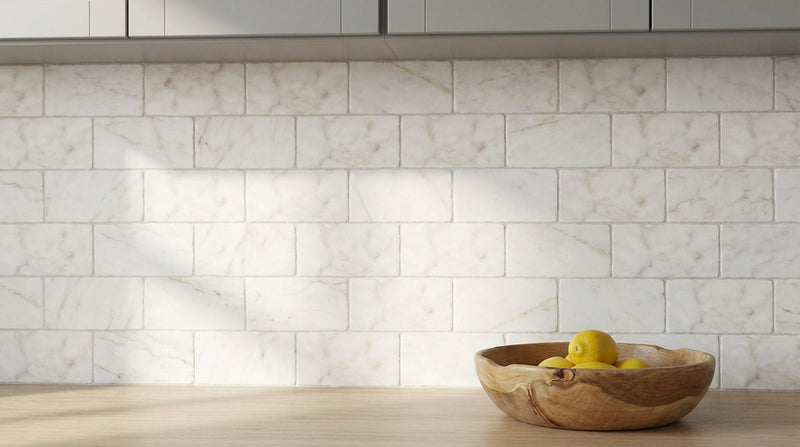 Calacatta Oliva Marble 3x6 Polished / Honed Tile