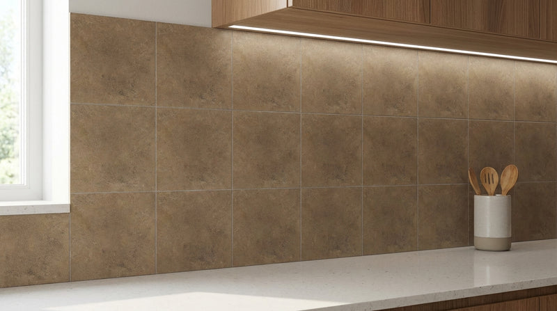 Noce (Antalya) Travertine 6x6 Filled & Honed Travertine Tile