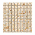 Valencia Travertine 5/8x5/8 Tumbled Travertine Mosaic