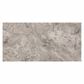 Silver (Pewter Blend) Travertine 24x24 Tumbled Travertine Tile