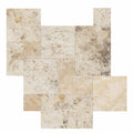 Valencia Travertine 12x24 Filled & Honed Travertine Tile