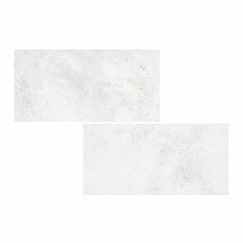 Bianco Congelato Marble 6x12 Leathered Dolomite Tile