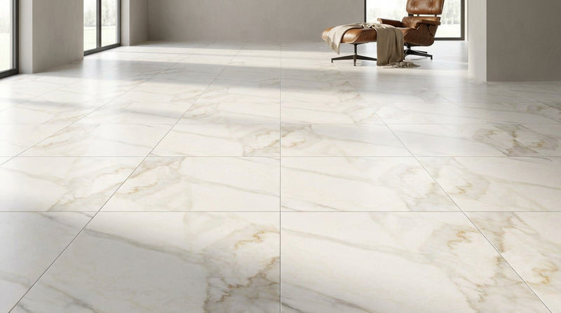 Calacatta Gold (Italian) Calacatta Gold Marble 18x18 Polished / Honed Tile