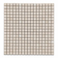 White Pearl (Turkish Botticino) (Botticino) Marble 5/8x5/8 Polished Mosaic