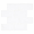 Thassos White (Greek) Marble 3x6 Tumbled Tile