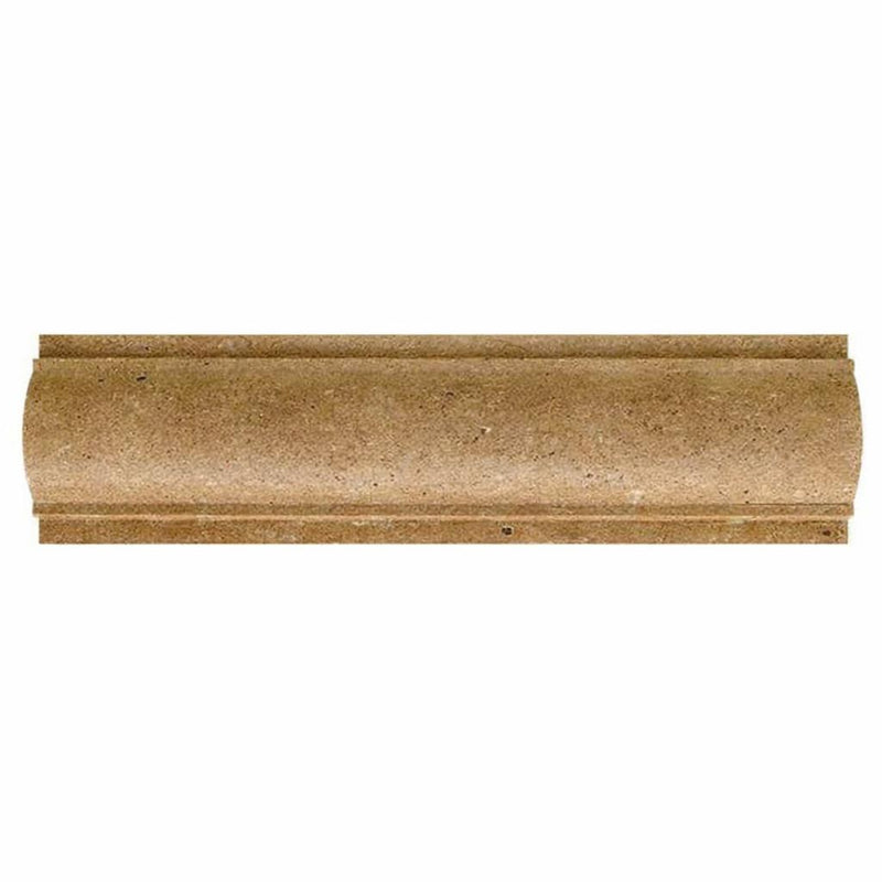Noce (Antalya) Travertine 3x12 Honed Travertine Tile Arch / Baldwin Molding