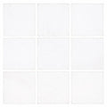 Thassos White (Greek) Marble 4x4 Tumbled Tile
